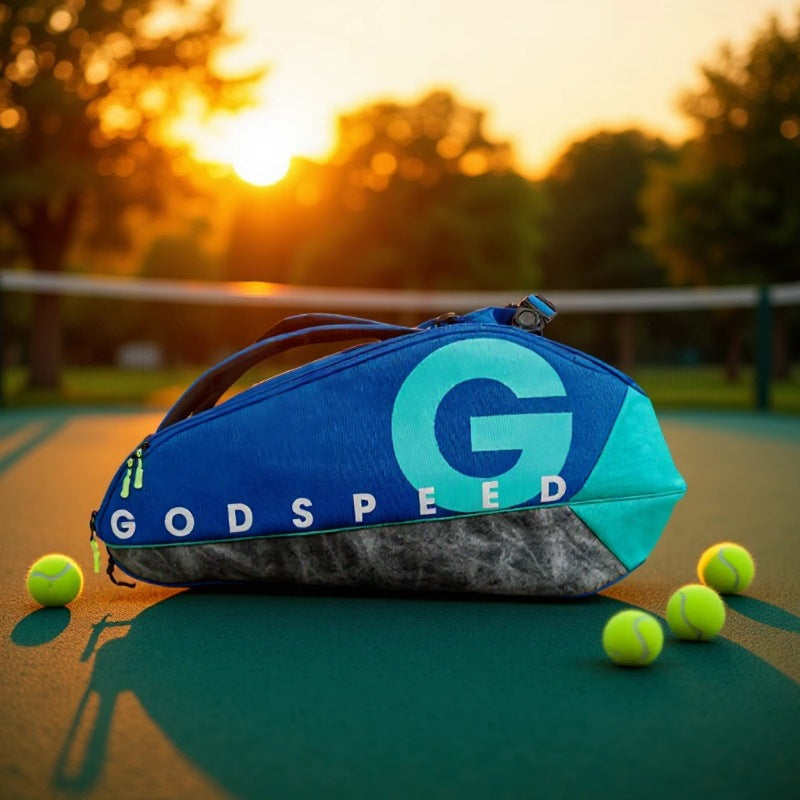 Large-capacity tennis & badminton bag