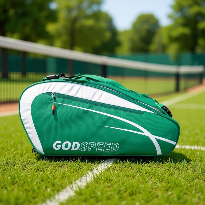 Large capacity tennis bag