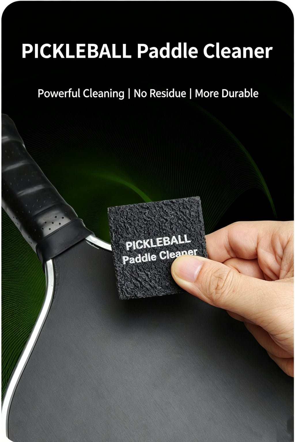 Pickleball paddle rubber grip