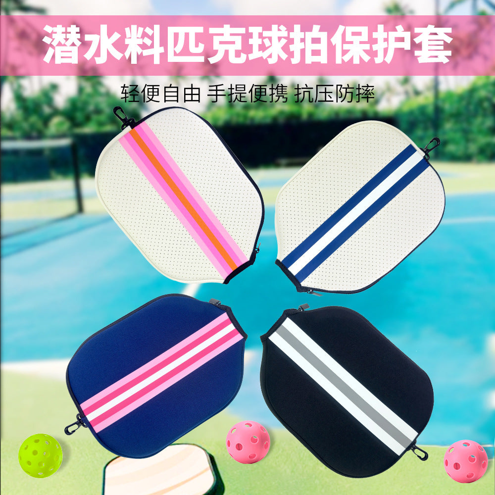 Pickleball paddle cover