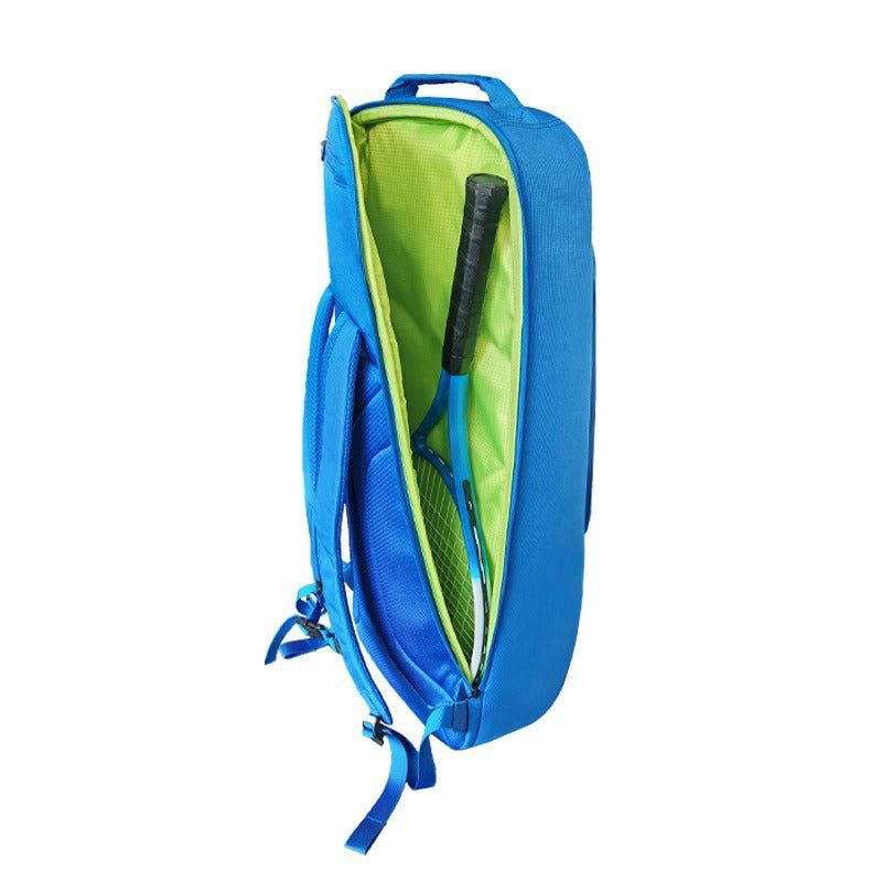 Large-capacity tennis and badminton bag