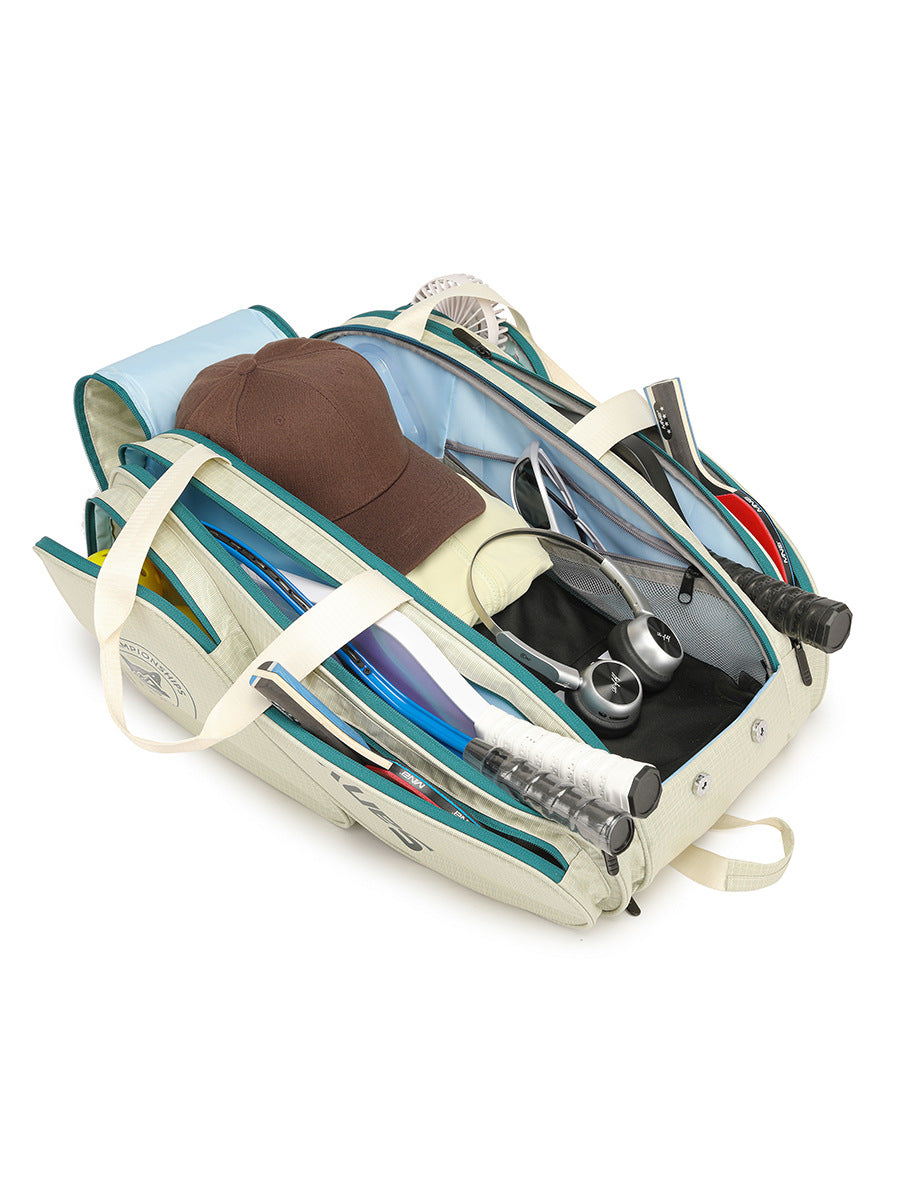Large-capacity tennis bag