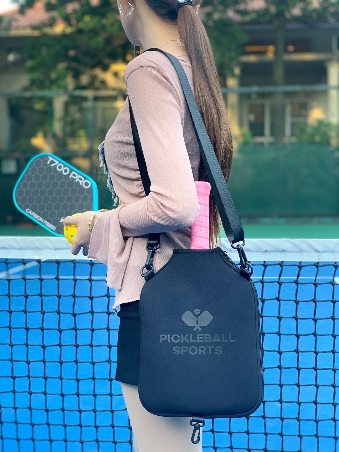 Pickleball paddle cover