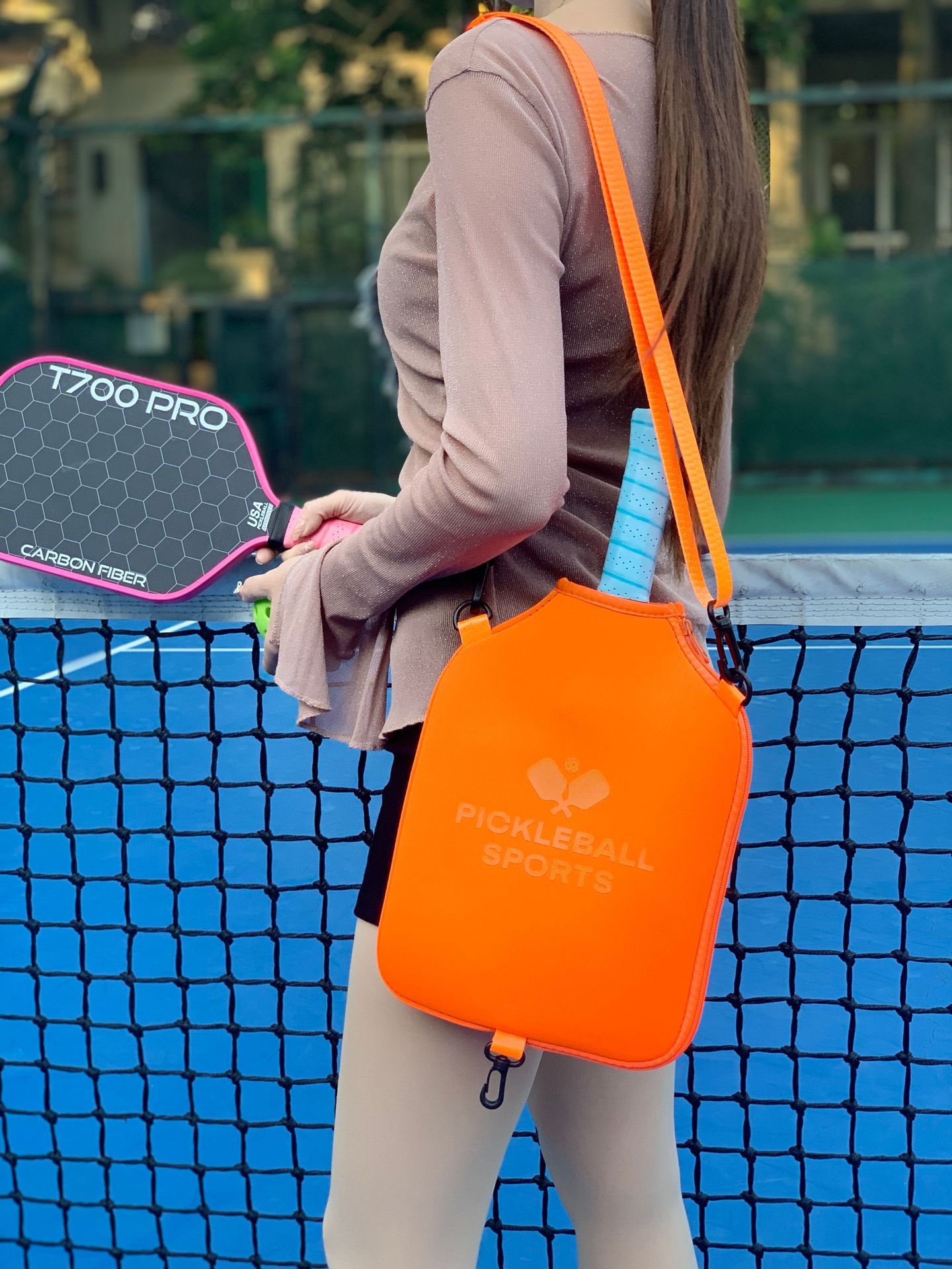 Pickleball paddle cover
