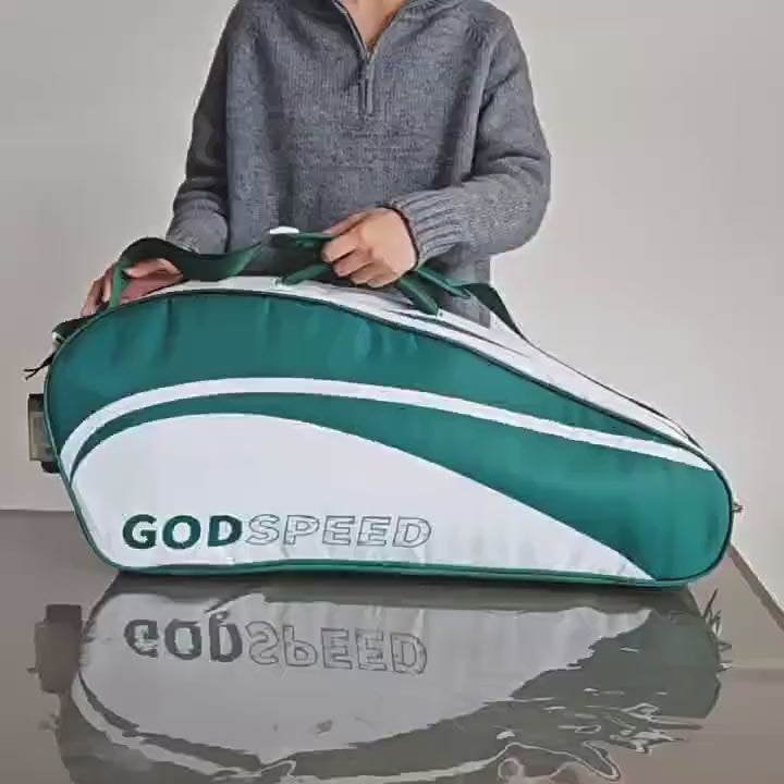 Large capacity tennis bag